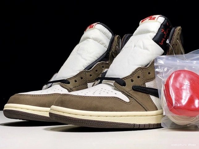 Rep OG Retro - x 1 100 Travis High CD4487 Jordan Scott 'Mocha' Air 0607